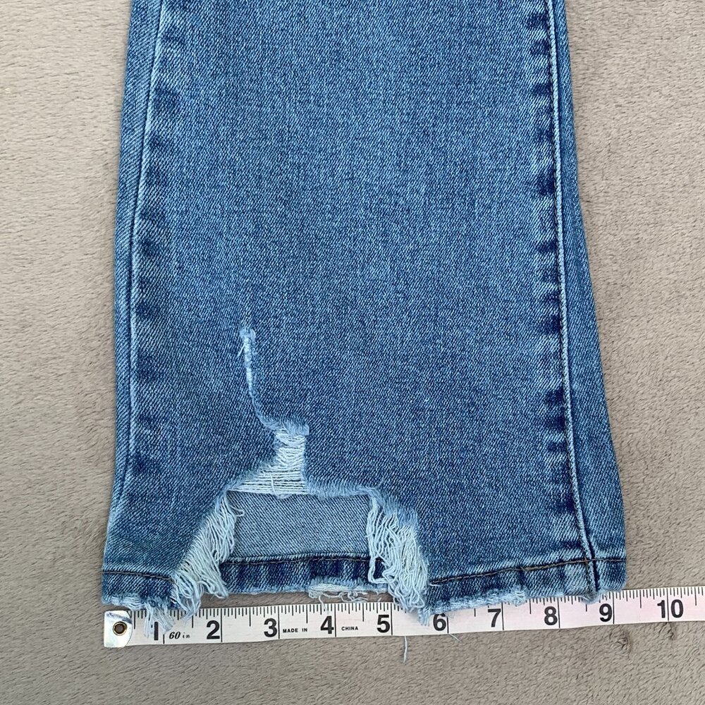 Forever 21 Kids Mid Rise Flare Jeans Sz 13-14 - Picture 9 of 16